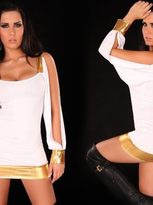 Seksi Mini Elbise
