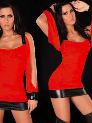 Seksi Mini Elbise