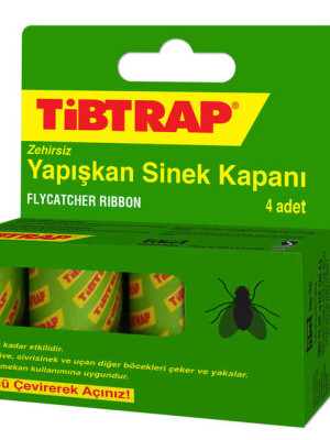 Tibtrap Yapışkan Sinek Kapanı 4 Lü