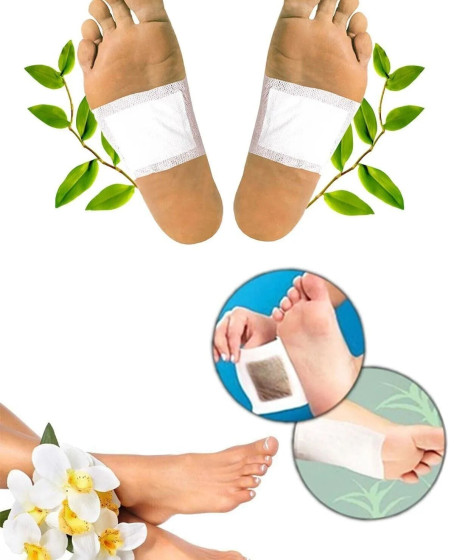 Toksin Atıcı Detox Ayak Bandı 10 Adet Toksin Atıcı Detox Ayak Bandı 10 Adet