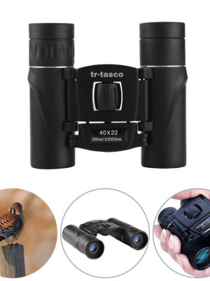 40x22 Cepte Taşımalı Kauçuk Kaplamalı Mini Dürbün  1000m/36m
