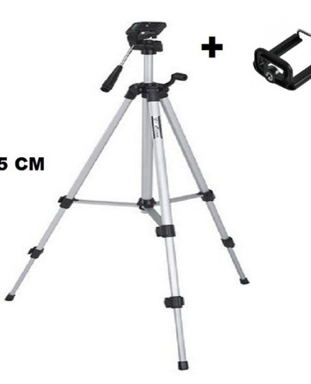 Tripod : Telefon ve Kamera Tutucu Ayak + Telefon Tutucu - 105Cm Tripod : Telefon ve Kamera Tutucu Ayak + Telefon Tutucu - 105Cm