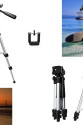 Tripod : Telefon ve Kamera Tutucu Ayak + Telefon Tutucu - 105Cm Tripod : Telefon ve Kamera Tutucu Ayak + Telefon Tutucu - 105Cm