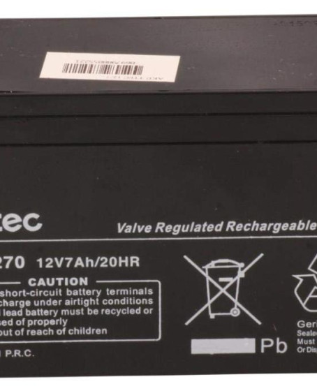 TTEC 12V 7 AH Kuru Bakımsız Akü