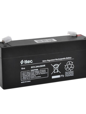 TTEC 6V 3.2 AH Kuru Bakımsız Akü TTEC 6V 3.2 AH Kuru Bakımsız Akü