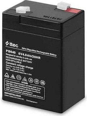 TTEC 6V 4 AH Kuru Bakımsız Akü TTEC 6V 4 AH Kuru Bakımsız Akü