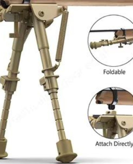 Üstün Metal Alaşım Yaylı Bipod Çatalayak Üstün Metal Alaşım Yaylı Bipod Çatalayak