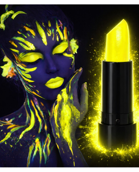 UV Neon Sarı Ruj – Karanlıkta Parlayan Makyaj Boyası UV Neon Sarı Ruj – Karanlıkta Parlayan Makyaj Boyası