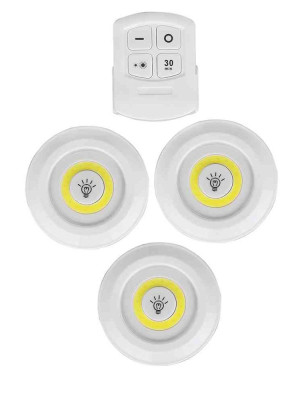 UZAKTAN KUMANDALI YAPIŞKANLI LED SPOT LAMBA WT-364 UZAKTAN KUMANDALI YAPIŞKANLI LED SPOT LAMBA WT-364