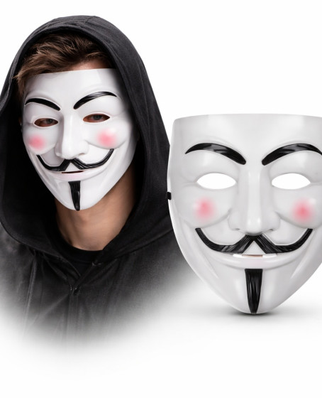 V Mask Premium Vendetta Beyaz Maske (Guy Fawkes Stil) V Mask Premium Vendetta Beyaz Maske (Guy Fawkes Stil)