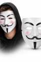 V Mask Premium Vendetta Beyaz Maske (Guy Fawkes Stil) V Mask Premium Vendetta Beyaz Maske (Guy Fawkes Stil)