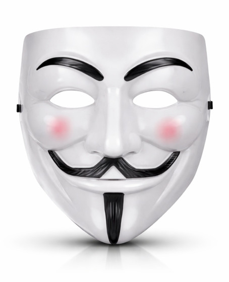 V Mask Premium Vendetta Beyaz Maske (Guy Fawkes Stil) V Mask Premium Vendetta Beyaz Maske (Guy Fawkes Stil)