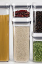 Vakumlu Kare Saklama Kabı - 1 litre