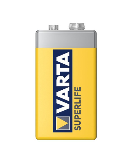 Varta Superlife Çinko 9 Volt Pil 12'li Paket Varta Superlife Çinko 9 Volt Pil 12'li Paket
