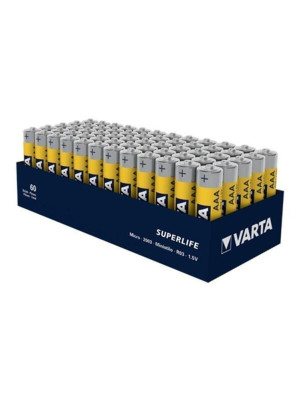 Varta Superlıfe Çinko Aaa Ince Kalem Pil 60lı Paket