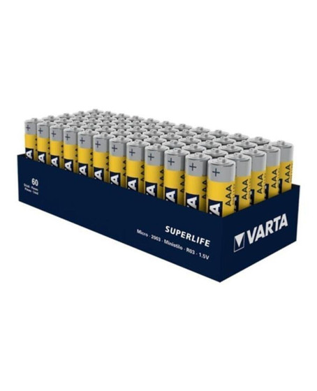 Varta Superlıfe Çinko Aaa Ince Kalem Pil 60lı Paket Varta Superlıfe Çinko Aaa Ince Kalem Pil 60lı Paket