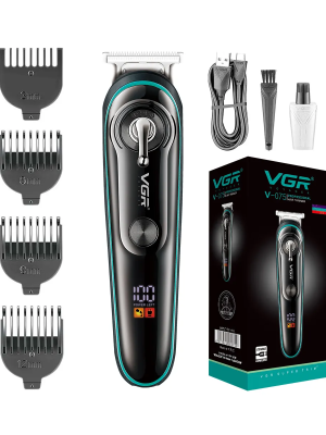 VGR V-075 T Bıçak Sıfır Kesim LCD Ekran Şarjlı Tıraş Makinesi