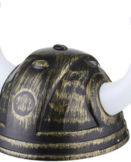 Viking Başlığı Asteriks Başlığı Altın Renk