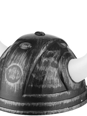 Viking Başlığı Asteriks Başlığı Gümüş Renk