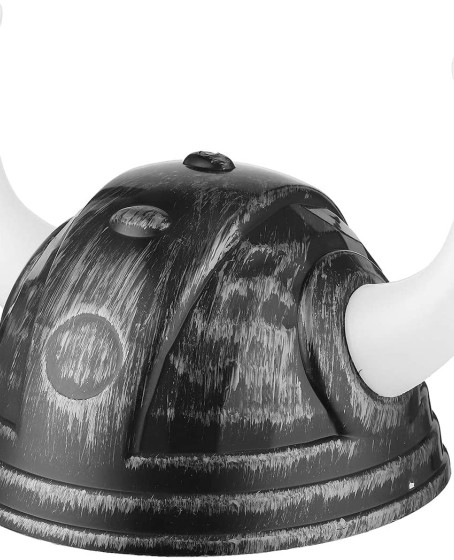 Viking Başlığı Asteriks Başlığı Gümüş Renk
