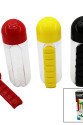 VITAMIN ORGANIZER İLAÇ KUTULU PLASTİK SULUK MATARA RENKLİ BARDAK KAPAKLI VITAMIN ORGANIZER İLAÇ KUTULU PLASTİK SULUK MATARA RENKLİ BARDAK KAPAKLI