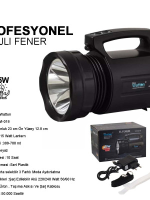 Wt-018 Profesyonel Büyük Avcı Feneri