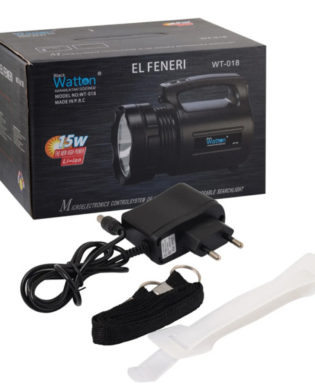 Wt-018 Profesyonel Büyük Avcı Feneri Wt-018 Profesyonel Büyük Avcı Feneri