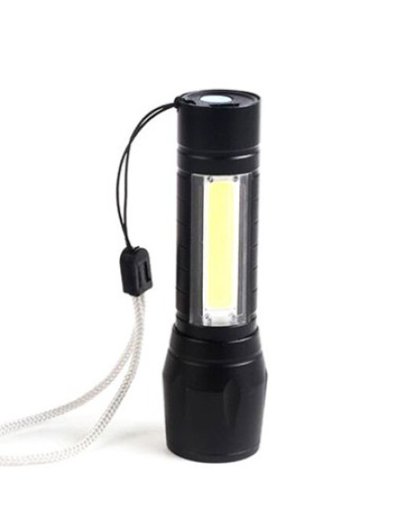 Cep Feneri Mini Çok Güçlü Şarjli El Feneri LED Fener ( XPE + COB LED )