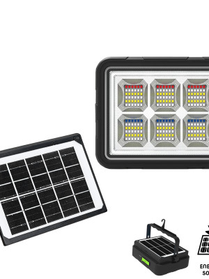 Wison 150W Güneş Enerjili Solar Kamp Feneri&Projektör (WS-5570)
