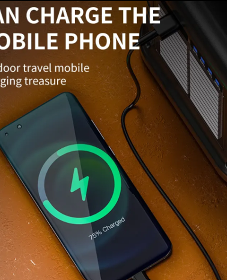 Wıson WS-4343 Çok Fonksiyonlu Solar Şarjlı Powerbanklı Kamp Lambası