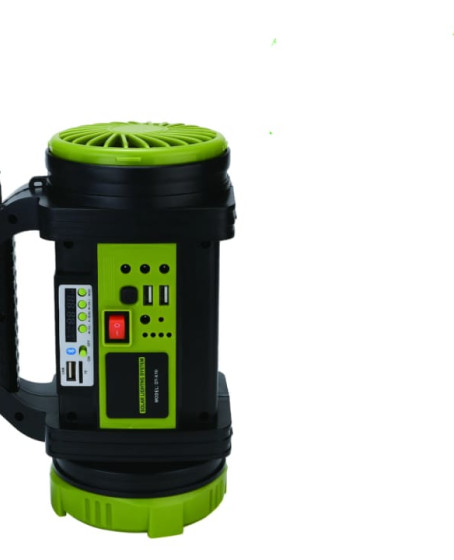 Wıson WS-5683 Şarjlı 30w Solar Şarjlı Ev Aydınlatma Seti Radyo Ve Fan Powebank