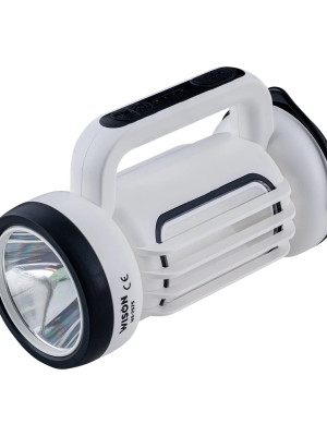 Wison WS-7575 5W Solarlı Projektör Şarjlı Kamp Spot El Feneri