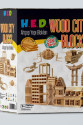 Wood City Blocks Ahşap Şehir Blokları (Kayın Ağacı) Wood City Blocks Ahşap Şehir Blokları (Kayın Ağacı)