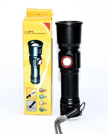 1.000 Lümen USB Şarjlı Led EL Feneri Wt-611 1.000 Lümen USB Şarjlı Led EL Feneri Wt-611
