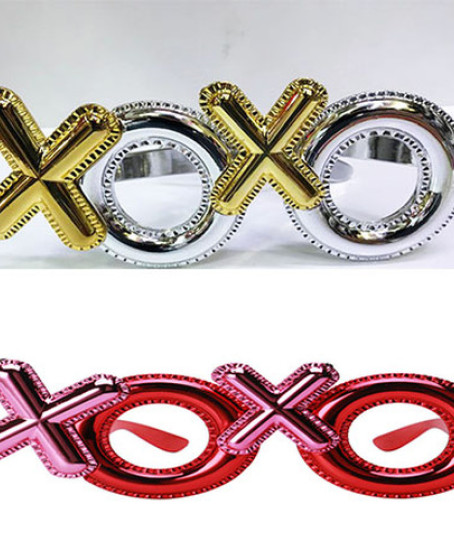 Xoxo Parti Gözlüğü 2 Renk 2 Adet Xoxo Parti Gözlüğü 2 Renk 2 Adet