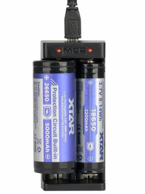 Xtar MC2 İkili Li-ion Pil Şarj Cihazı