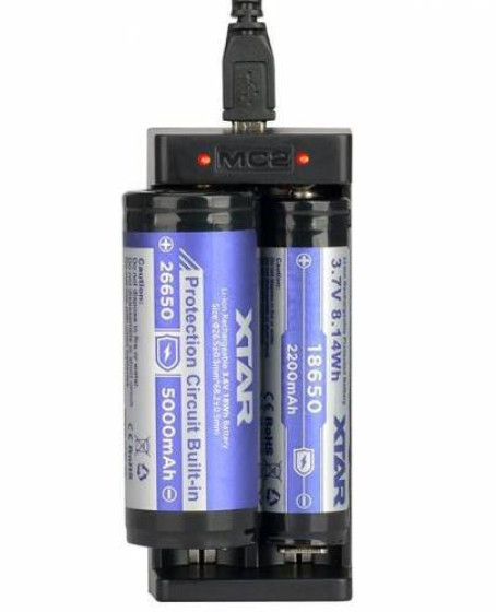 Xtar MC2 İkili Li-ion Pil Şarj Cihazı