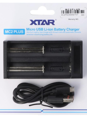 Xtar MC2 Plus İkili Li-ion Pil Şarj Cihazı