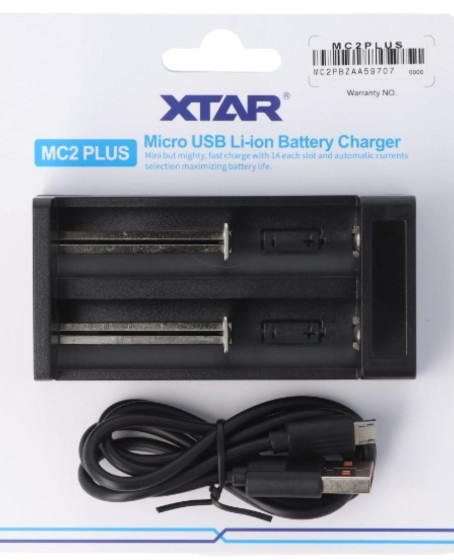 Xtar MC2 Plus İkili Li-ion Pil Şarj Cihazı Xtar MC2 Plus İkili Li-ion Pil Şarj Cihazı