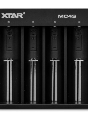 Xtar MC4S Dörtlü Li-ion / NI-CD / NI-MH Pil Şarj Cihazı
