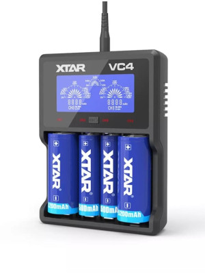 Xtar VC4 Dörtlü Li-ion / NI-CD / NI-MH Pil Şarj Cihazı