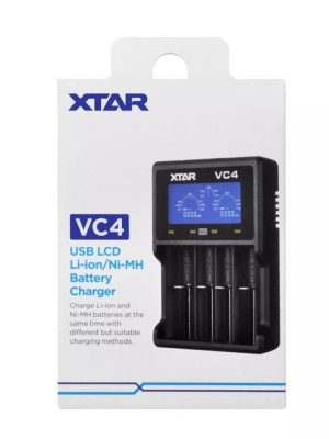 Xtar VC4 Dörtlü Li-ion / NI-CD / NI-MH Pil Şarj Cihazı Xtar VC4 Dörtlü Li-ion / NI-CD / NI-MH Pil Şarj Cihazı