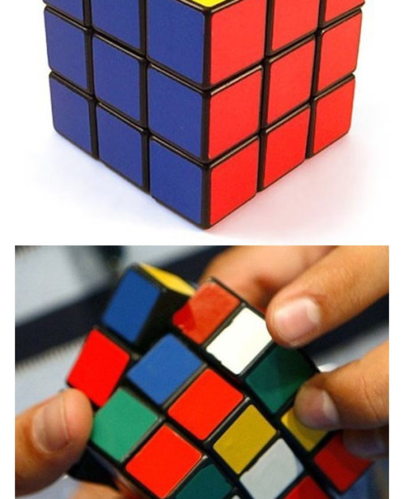 Yapboz Küp Puzzle Zeka Küpü Çocuk Gelişim Eğitici Zeka Oyunu Rubik