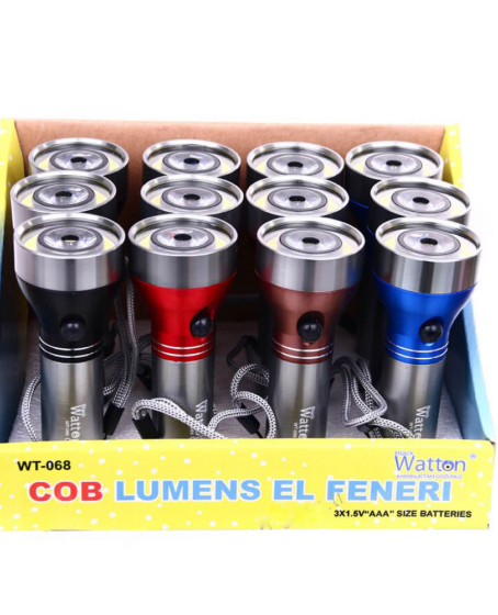 Yeni Model Ledli EL Feneri Wt-068 Yeni Model Ledli EL Feneri Wt-068