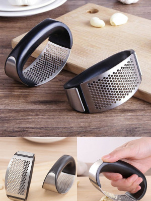 Yeni Sarımsak Ezici Paslanmaz Çelik Garlic Press Yeni Sarımsak Ezici Paslanmaz Çelik Garlic Press