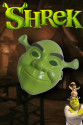 Yeşil Shrek Maskesi 21x25 cm