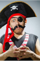 Yetişkin Boy Kadife Kaptan Jack Sparrow Korsan Şapkası ve Plastik Korsan Göz Maskesi Yetişkin Boy Kadife Kaptan Jack Sparrow Korsan Şapkası ve Plastik Korsan Göz Maskesi