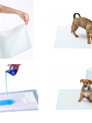 Yıkanabilir Köpek Çiş Pedi - 100 X 100 Cm 5li Paket