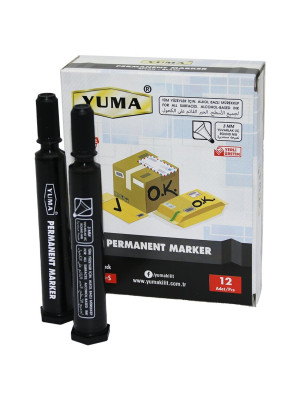 YUMA YM-790S SİYAH KOLİ KALEMİ 12 ADET YUMA YM-790S SİYAH KOLİ KALEMİ 12 ADET