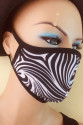 Zebra Desen Yıkanabilir Maske Zebra Desen Yıkanabilir Maske